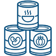 Food donation icon