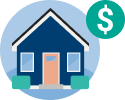 icon of a new home